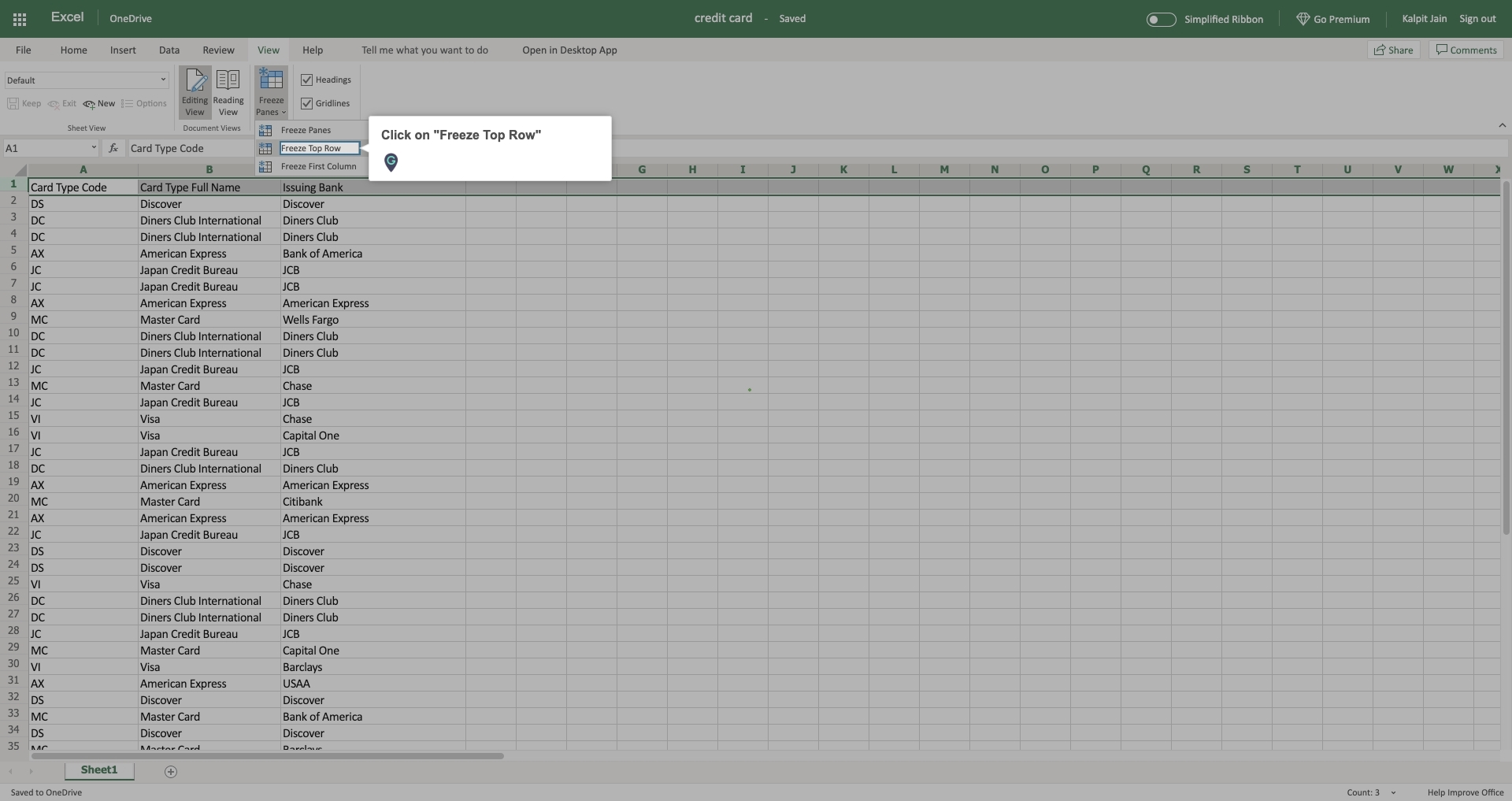 How To Freeze Header Columns In Excel