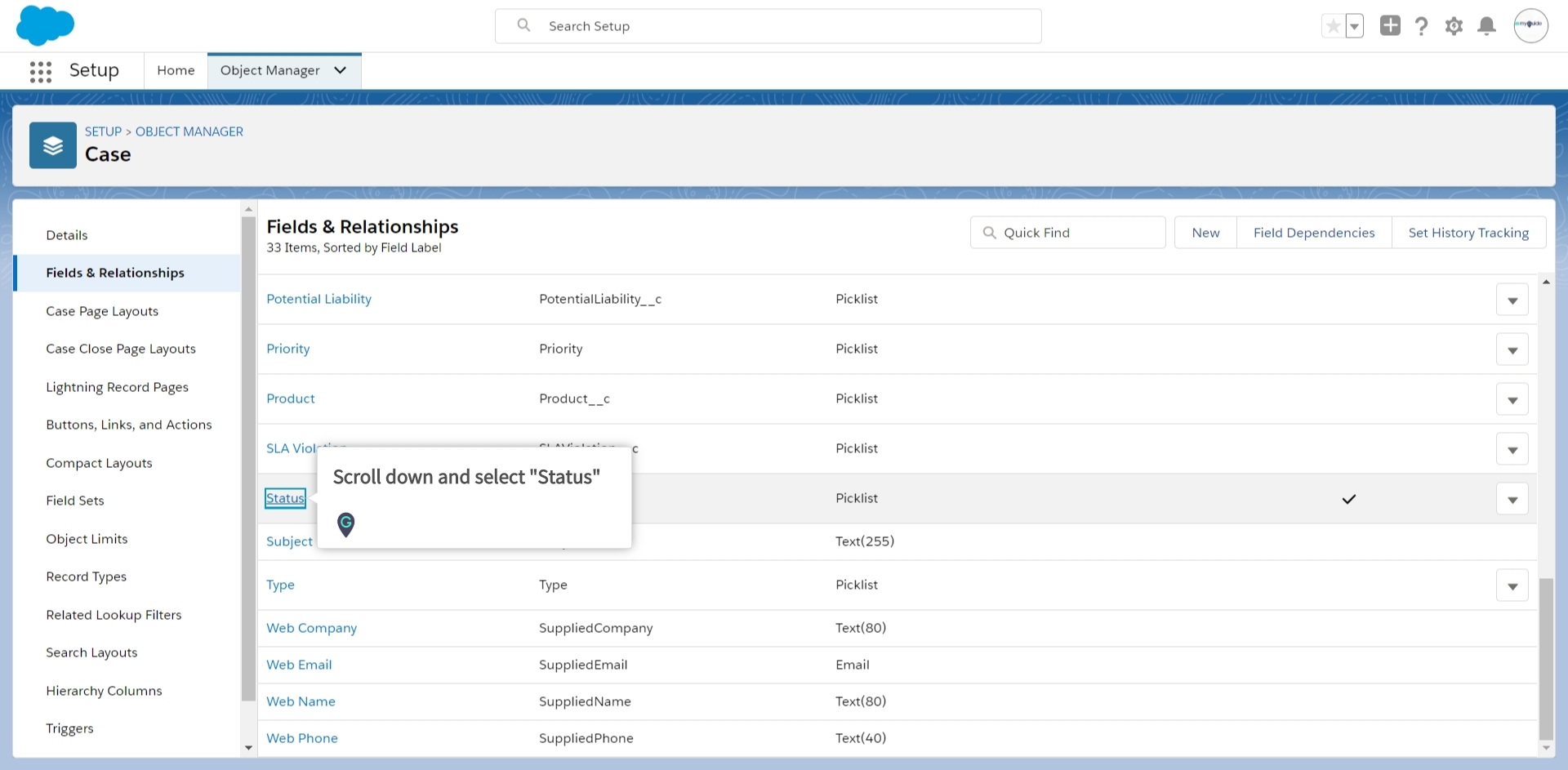 how-to-create-a-status-field-in-salesforce-lightning-a-guide-by-myguide