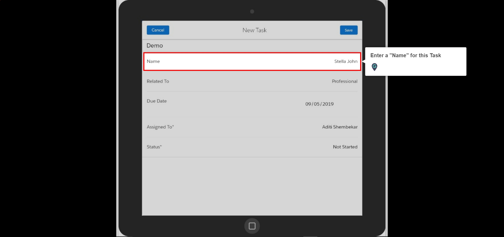 How To Create A New Task In Salesforce Lightning For IPad A Guide By how-to-create-a-new-task-in-salesforce-lightning-for-ipad-a-guide-by