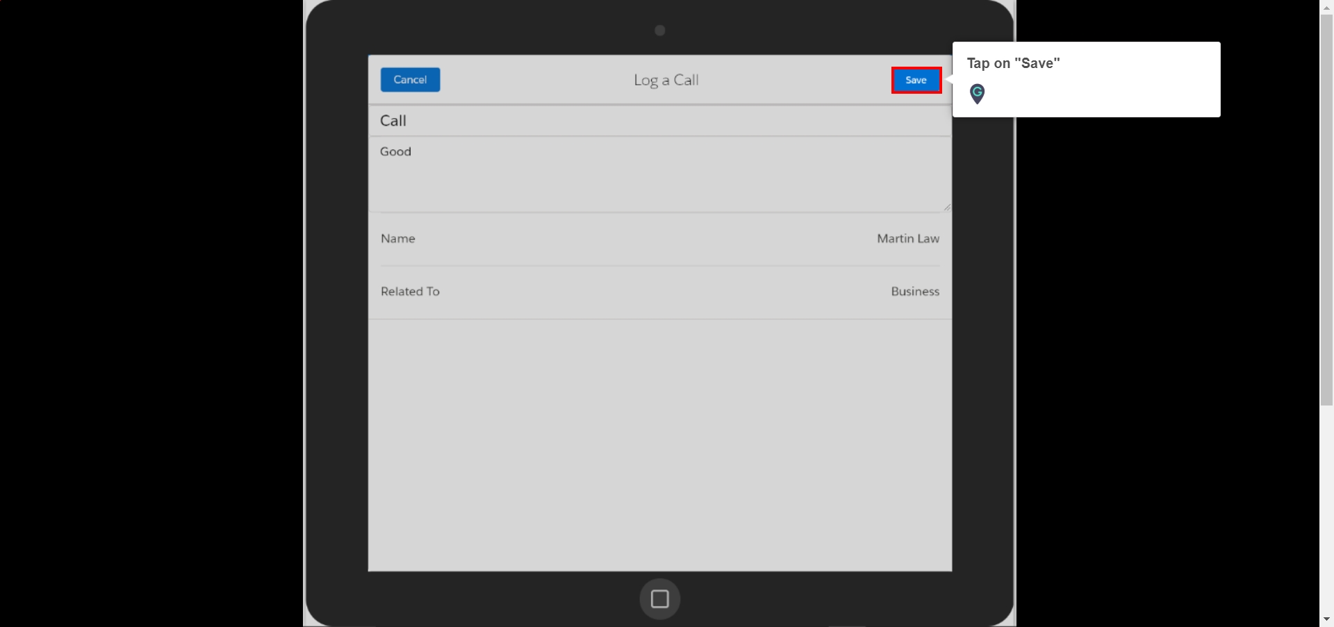 how-to-log-a-call-in-salesforce-lightning-for-ipad-a-guide-by-myguide
