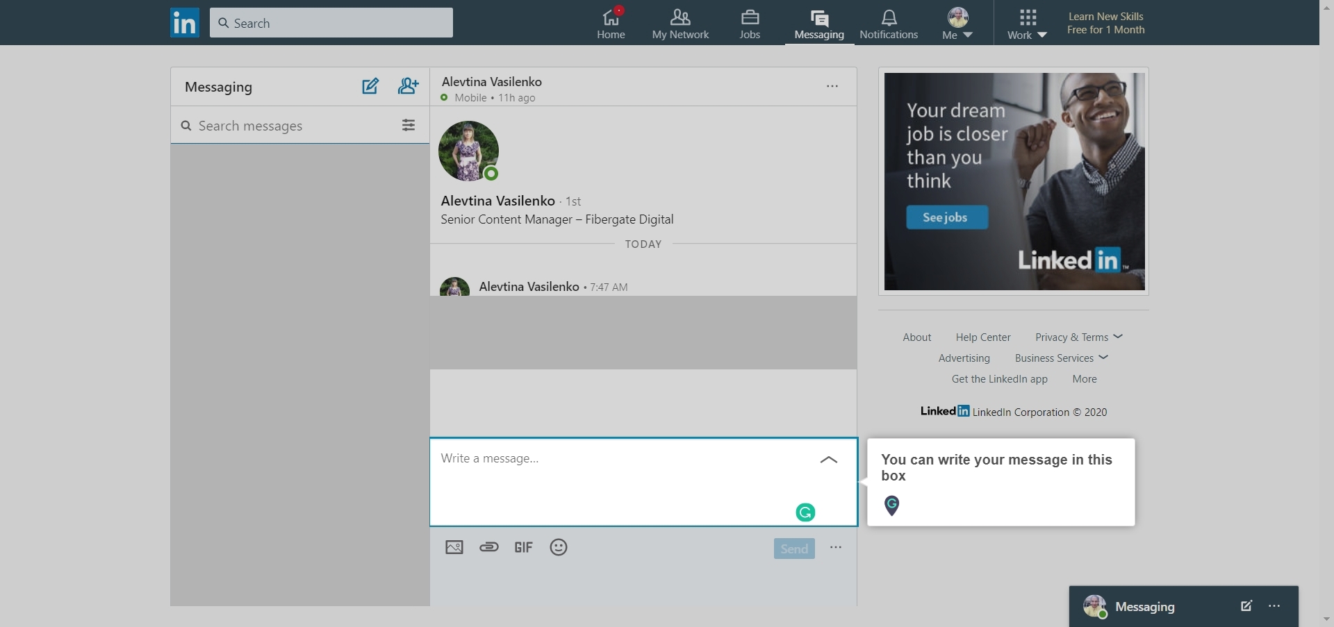 How to send messages to connections on your LinkedIn Account A Guide