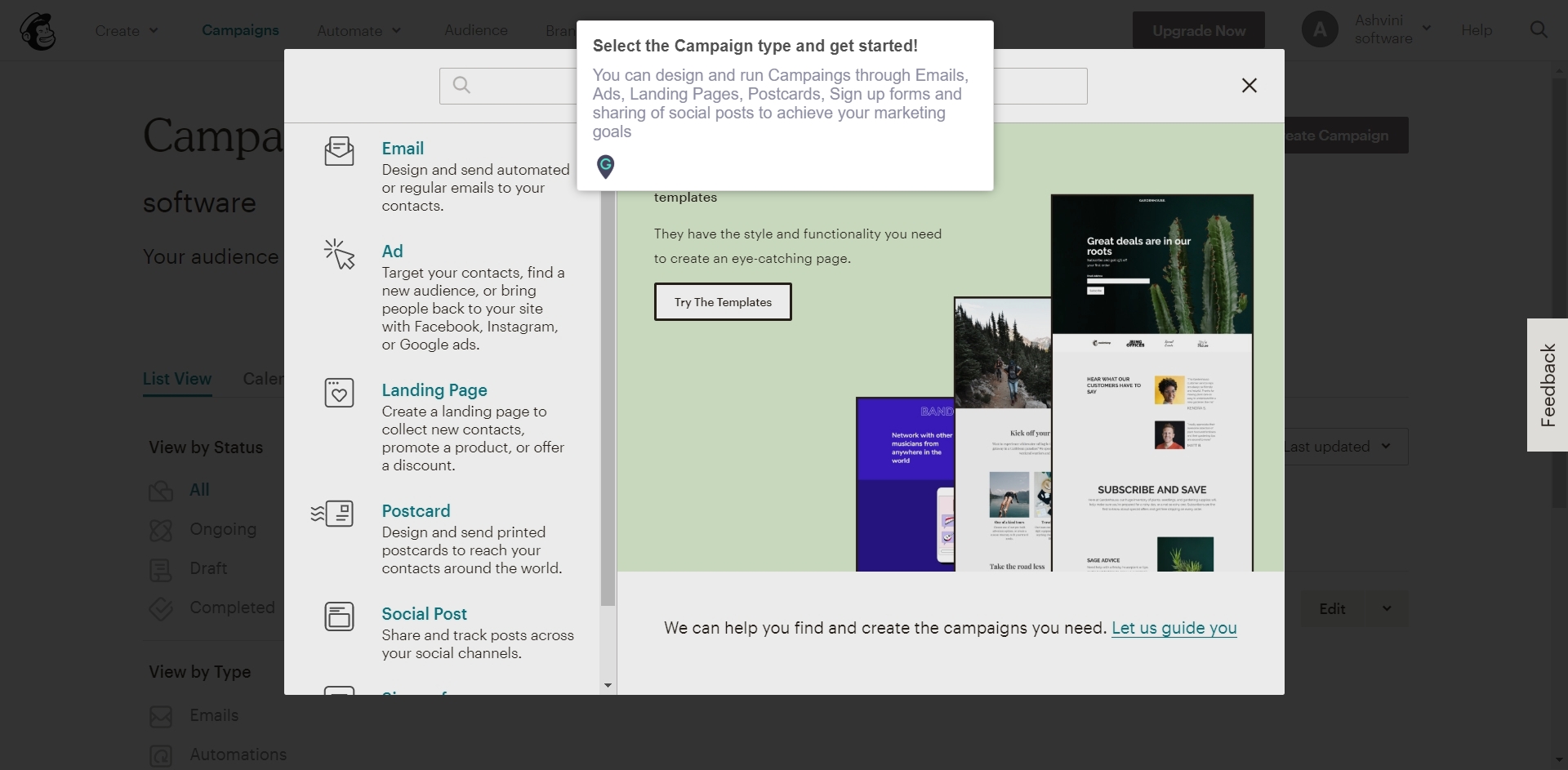 How To Create A Campaign On Mailchimp A Guide By Myguide How To Create A Campaign On Mailchimp A Guide By Myguide