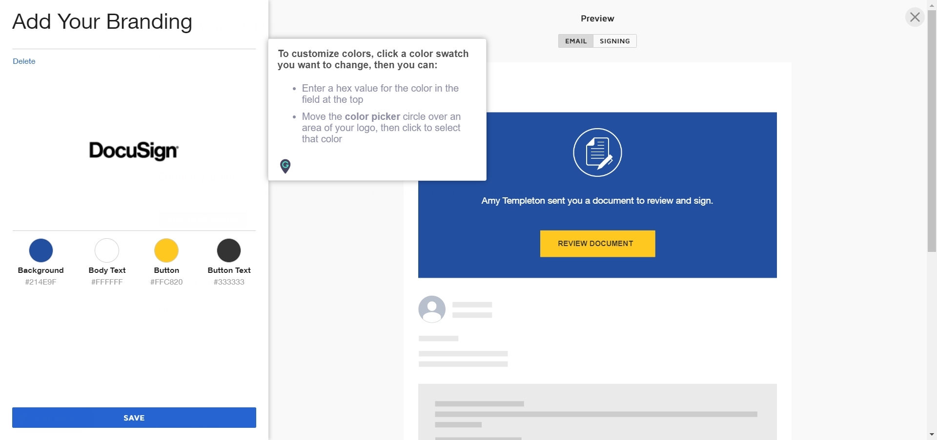 How to add a brand in DocuSign A Guide by MyGuide