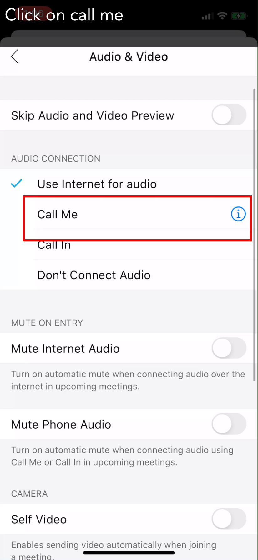 How to ask webex to call your mobile for every meeting | A ...