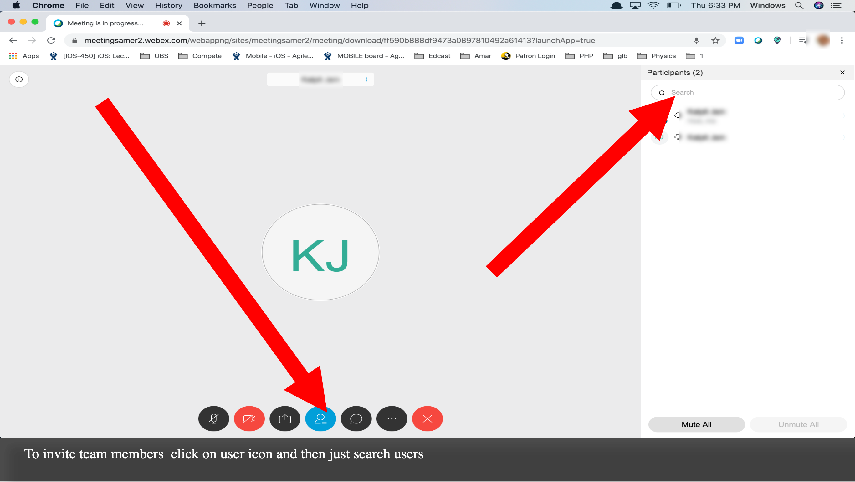 How to quickly find Cisco Ex meeting ID, link, invite others and
