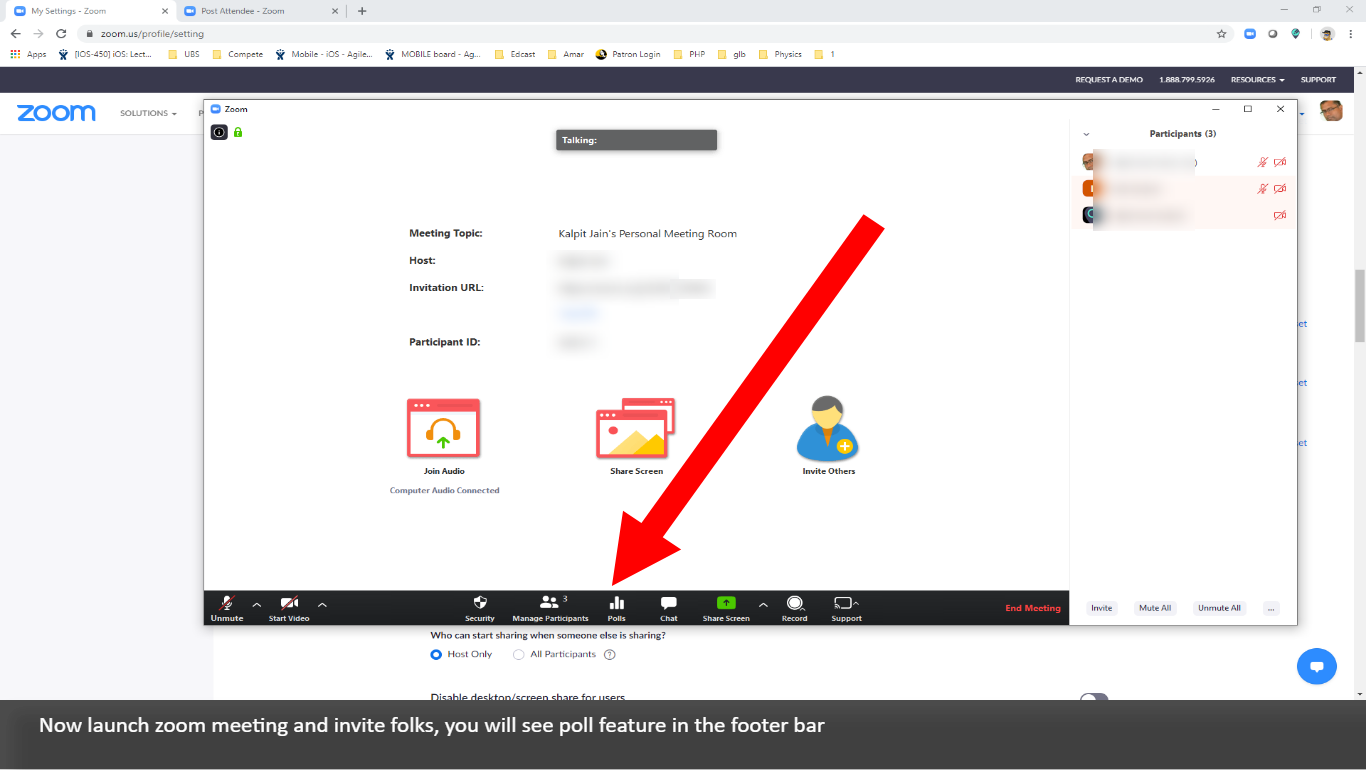 How to leverage amazing poll feature of zoom to ask questions and poll ...
