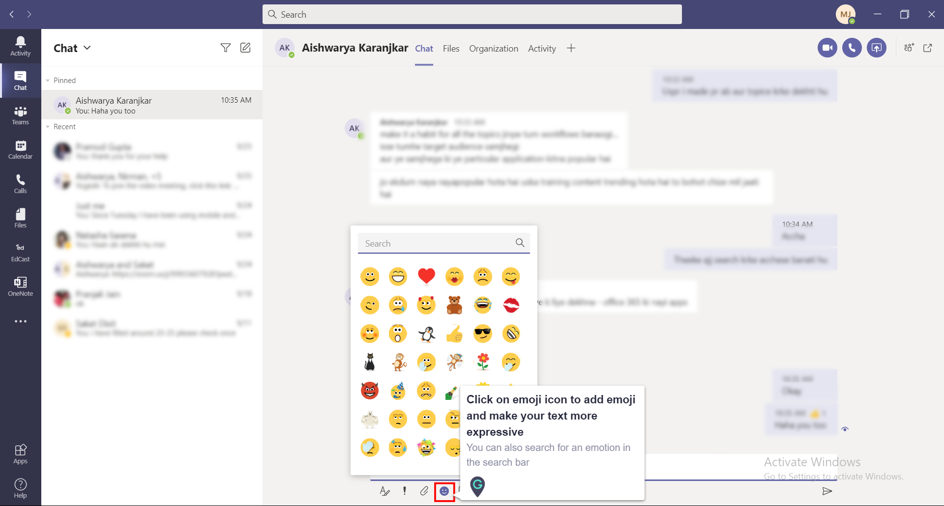 How to add gifs, memes and emojis A Guide by MyGuide
