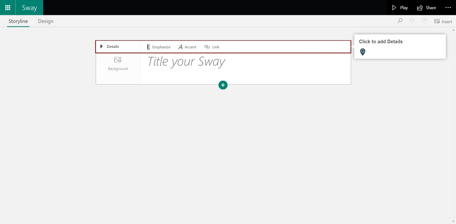 How to create new Sway A Guide by MyGuide